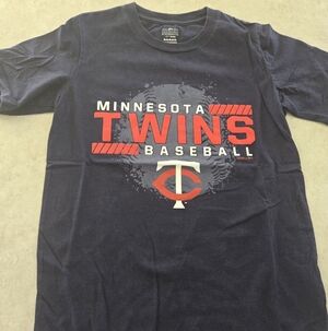 Minnesota Twins Kids Navy Graphic Tee - Team Baseball Shirt